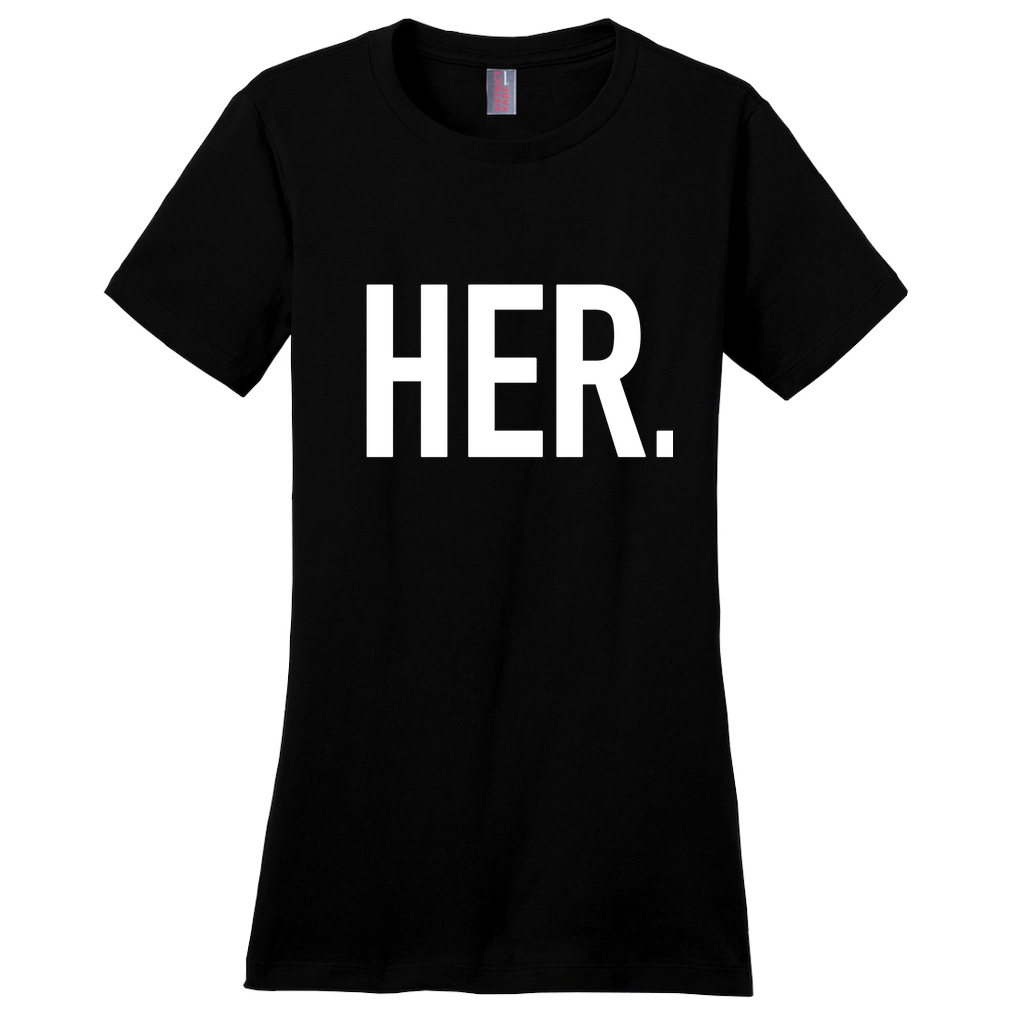 HER (Black - Crew Neck Tee)