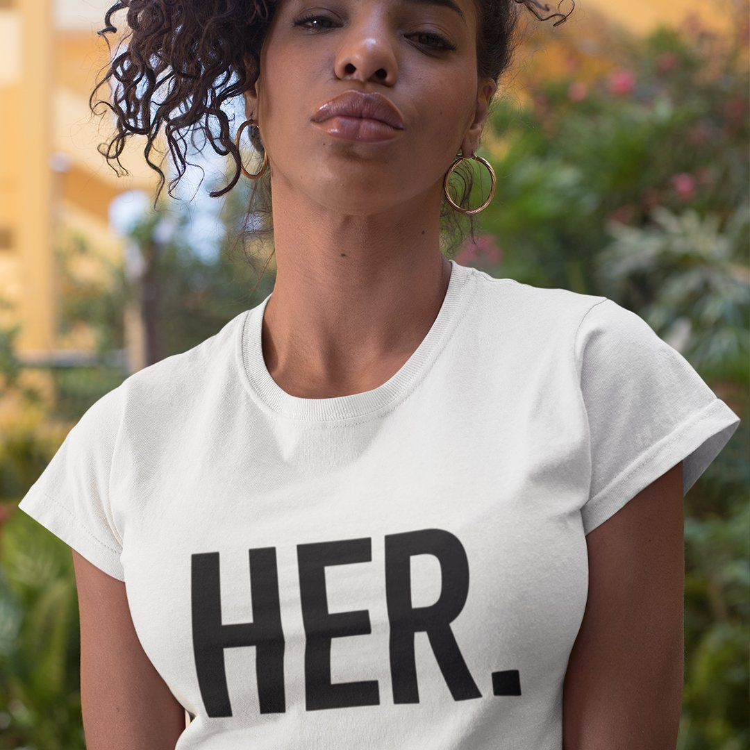 HER (White - Crew Neck Tee)