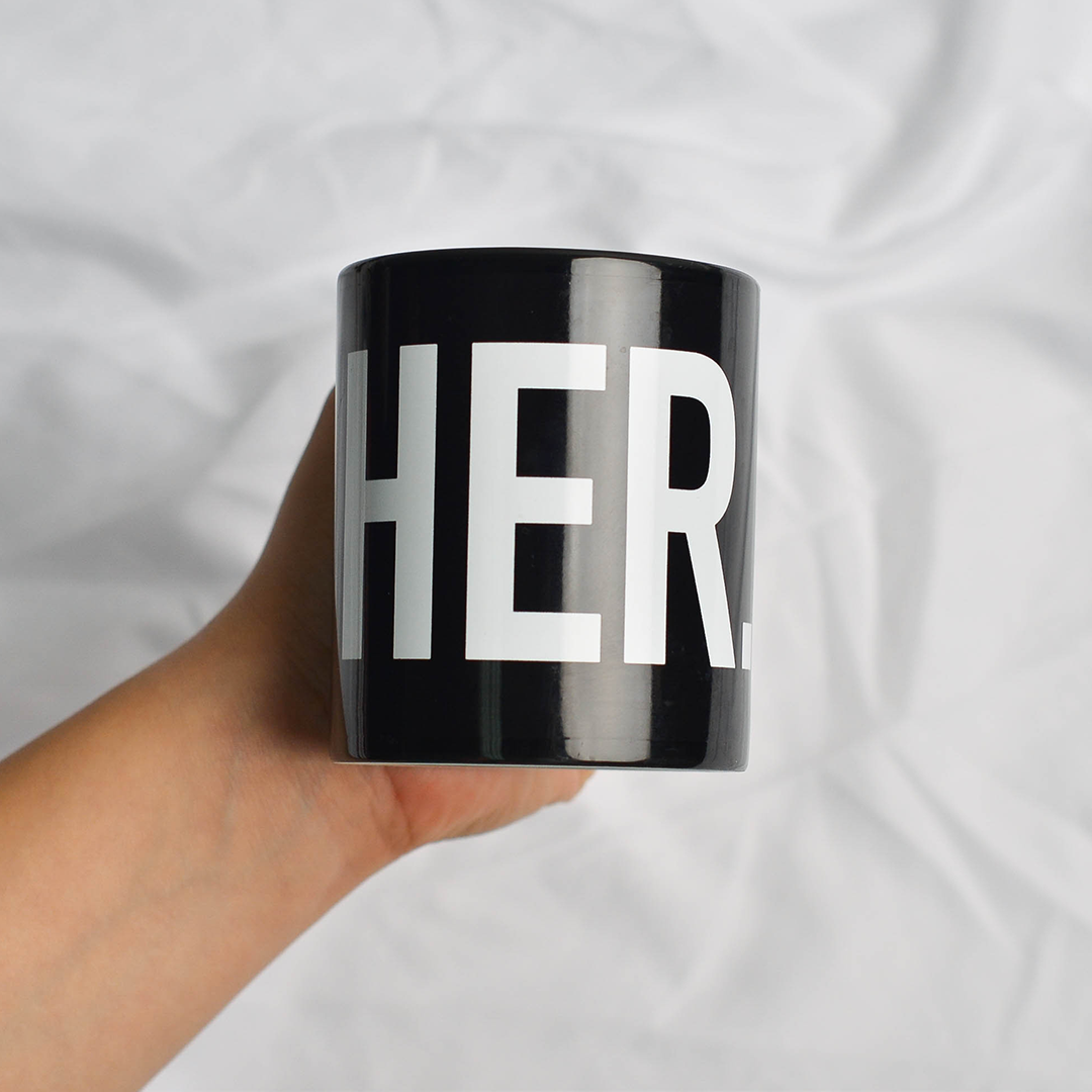 HER. Black Mug